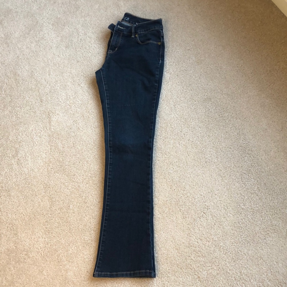 Flare Denim Jeans dark wash